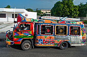 Tap tap taxi, Port au Prince, Haiti