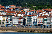 Old town and fishing port of Lekeitio in the province of Biscay Basque Country Northern Spain Euskadi Euskalerria