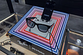 Ray-Ban Meta Smart AI glasses displayed in El Corte Ingles store of Zaragoza, Spain