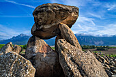 Sorgiñaren Txabola, Chabola de La Hechicera dolmen neolithic, Elvillar, Alava, araba Basque Country, Euskadi Spain.