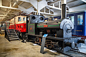 The Basque Railway Museum, located in the garages and workshops of the former Urola railway in Azpeitia, Gipuzkoa, Euskadi, Basque country, Spain.