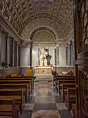 The Chapel of the Saint Benedict in the Basilica of St. Paul Outside the Walls, Rome, Italy.