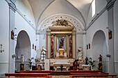 Donibane de Akre benetazko Monastegia, Real Monasterio de San Juan de Acre, Maltako ordena gesaltzan, la orden de malta en Salinas de Añana, Añana, Alava, Araba Basque Country, Euskadi Spain