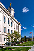 The Cedar City Utah Temple of the Church of Jesus Christ of Latter-day Saints in Cedar City, Utah.