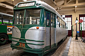 The Basque Railway Museum, located in the garages and workshops of the former Urola railway in Azpeitia, Gipuzkoa, Euskadi, Basque country, Spain.