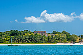 Waterfront beach in Île-à-Vache, Sud Province, Haiti