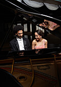 Porträt von Pianisten