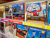 Smartbox-Gang in einem Supermarkt