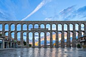 Roman Aqueduct, UNESCO, Segovia, Castile and Leon, Spain