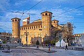 Piazza Castello, Museo Egizio (Egyptian Museum), Turin, Piedmont, Italy