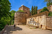 Puerta de la Justicia, Mudejar architecture, Alhambra, UNESCO, Granada, Andalusia, Spain