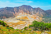 Nisyros volcano view, Nisyros Island, Dodecanese Islands, Greek Islands, Greece, Europe