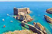 Die Festung von Sao Joao Baptista, Insel Berlenga Grande, Portugal, Europa