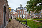 Hofje Van Staats, Haarlem, Nordholland, Niederlande, Europa