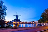 De Adriaan windmill, Haarlem, North Holland, Netherlands, Europe