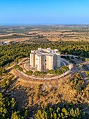 Festung Friedrichs II. von Schwaben, Castel del Monte, Andria, Westliche Murge, Barletta, Apulien, Italien, Europa