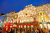 Cartier London New Bond Street Shop with Christmas Decorations, London, England, United Kingdom