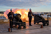 Die Salutbatterie, Valletta, Malta