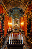 Das Innere der St. Paul's Cathedral, Mdina, Malta