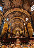 Innenraum der St. John's Co-Cathedral, UNESCO, Valletta, Malta