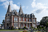 City Hall of Lourdes, a market town in the Pyrenees, Lourdes, Hautes-Pyrenees, Occitanie, southwestern France