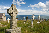 Saint Tudno's Church and cemetery, the original parish church of Llandudno, Clwyd, Wales, United Kingdom