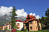 Mountain resort of Sinaia, Wallachia region, Romania