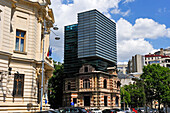 Architects office building on Revolution Square, Bucharest, Romania