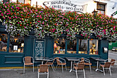 Terrace of Monroe's Tavern, Fairhill Road Upper, Galway, Connemara, County Galway, Connacht, Republic of Ireland