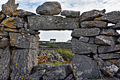 Dry stone walls, Inishmore, largest of the Aran Islands, Galway Bay, County Galway, Connacht, Republic of Ireland