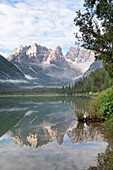 Durrensee (Lago di Landro), Toblach (Toblach), Südtirol (Alto Adige), Italien