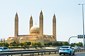 Sultan Qaboos Große Moschee von Nizwa, Region Ad Dakhiliyah, Sultanat Oman, Arabische Halbinsel