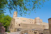 Bahla fort, UNESCO, situated at the foot of the Jebel Akhdar, Sultanate of Oman, Arabian Peninsula