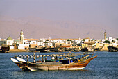 Fishing dhow at Sur, Sultanate of Oman, Arabian Peninsula