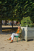 Jardin du Palais Royal, Paris, Frankreich