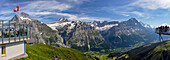 First Cliff Walk, Grindelwald, Jungfrau Region, Bernese Oberland, Switzerland