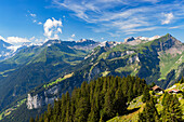 Berg Sulegg und Lauterbrunnental, Jungfrau Region, Berner Oberland, Schweiz