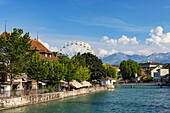 Aare, Thun, Kanton Bern, Schweiz