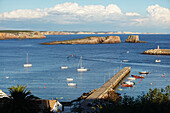 Der Hafen von Sagres, Algarve, Portugal