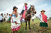 Festival of Light (Inti Raymi festival) Cochas Community, Angochagua Parochia, Imbabura Province, Ecuador