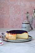 Basque cheesecake