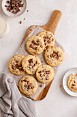 Succulent chocolate chip cookies