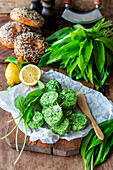 Wild garlic butter