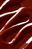 Melted chocolate coating