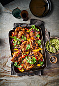 Cajun chicken from the oven