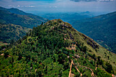Aerial view of Little Adam's Peak,Badulla,Sri Lanka