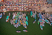 Aerial view of Varanasi,the spiritual capital of India and Ghats in Varanasi at Ganges river in Varanasi,Uttar Pradesh,India