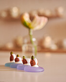 Calissons with pistachios