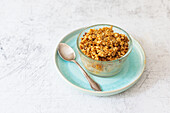 Mini-Birnen-Crumble aus der Heißluftfritteuse