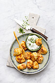 Popcorn-Hähnchen aus der Heißluftfritteuse